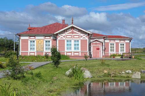 Село ломоносово архангельской области фото